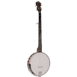    100 Openback Banjo (Five String, Vintage Brown) Musical Instruments