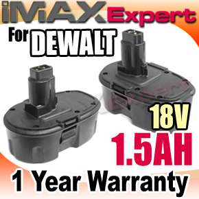   Battery for DEWALT DE9039 DE9095 DW9095 18 Volt Cordless Drill  