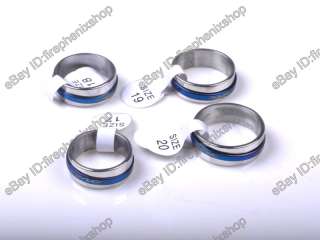   jewelry 10pcs stainelss steel spin Rings wholesale 