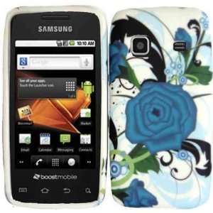  Turqoise Flower Hard Case Cover for Samsung Galaxy Precedent 