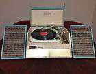 Webcor BP1153 1 Holiday Series Stereo Suitcase Record Player ~Early 