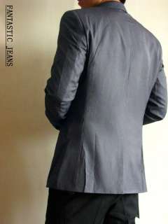 New Mens Slim Luxury Blazer Jacket One Button S M L XL  