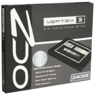 OCZ VTX3 25SAT3 240G Vertex 3 Series 2.5 240GB MLC SSD  