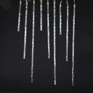 Function Frosted Winter White Meteor Snow Shower LED Tube Christmas 