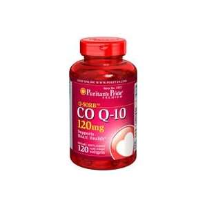  Q Sorb CO Q 10 120 mg 120 mg 120 Softgels Health 