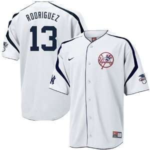  Nike New York Yankees #13 Alex Rodriguez White Power Alley 