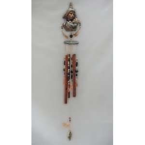  35 Large Indian Mother and Child Wind Chime Patio, Lawn 