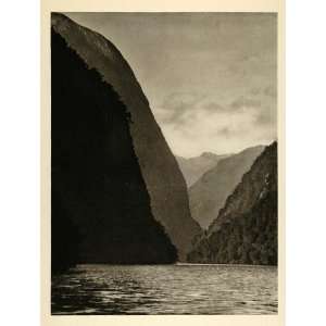 1935 New Zealand Dusky Sound Fiordland National Park   Original 