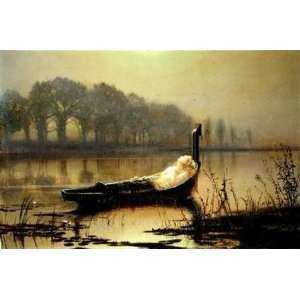   Grimshaw   24 x 16 inches   The Lady of Shalott 1