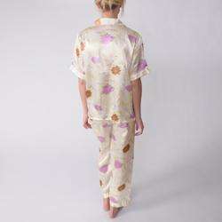 Happie Brand Womens 2 piece Satin Pajamas  