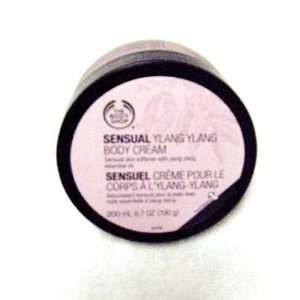  The Body Shop Sensual Ylang Ylang Body Cream 6.7 oz (200ml 