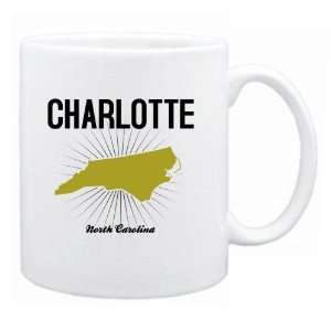 New  Charlotte Usa State   Star Light  North Carolina Mug Usa City 