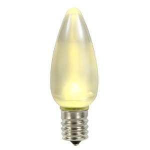 Club Pack of 25 Warm Clear LED C9 Satin Christmas Replacement Bulbs
