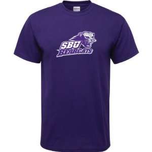   Baptist Bearcats Purple Youth Logo T Shirt