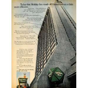   Holiday Inn Hotel Travel   Original Print Ad