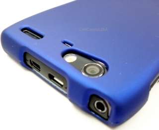 FOR MOTOROLA DROID RAZR MAXX 4G BLUE HARD COVER CASE VERIZON PHONE 