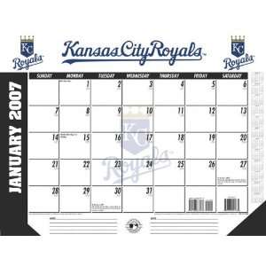 Kansas City Royals 22x17 Desk Calendar 2007