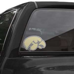  NCAA Iowa Hawkeyes Large Perforated Window Decal Sports 