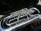 2012 Besson Performance Series BE1065 Silver Plated Euphonium Outfit 
