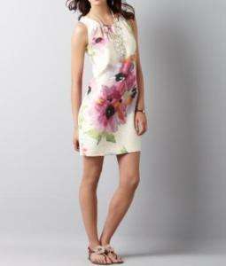 Ann Taylor Loft Watercolor Floral Shift Dress NWT  