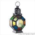 Moroccan Candle Lamp Middle Eastern Lantern Morocco Décor Multicolor 