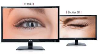 LG Flatron DX2342 23 3D LED Monitor + 3D Glasses 2pcs  
