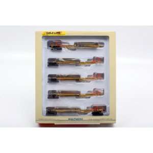  Walthers Gold Line HO Scale TTX #79833 263 5 Unit All 