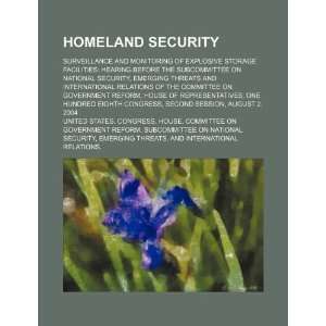  Homeland security surveillance and monitoring of 