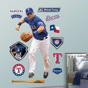  Michael Young Texas Rangers Fathead NIB 