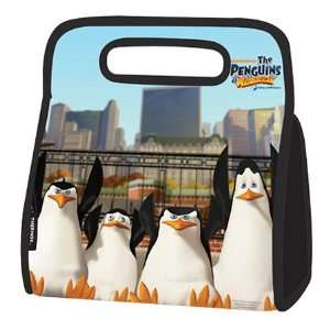  Penguins of Madagascar Soft Insulated Black Lunch Bag by Thermos Toys