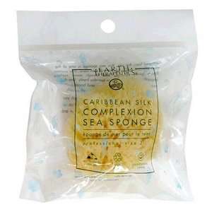  Earth Therapeutics Sea Sponge, Caribbean Silk, 1 sponge 