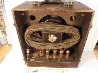 1941 Jensen A 12 Speaker & Theater Tube Amplifier 