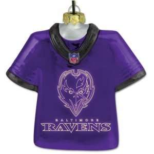  Baltimore Ravens NFL Laser Etched Light Up Jersey Ornament 