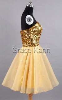Grace Karin Bridesmaid Gown Party Evening Prom Cocktail Formal Dress 