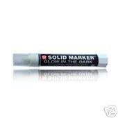 SAKURA Solid Markers  6 GLOW IN THE DARK   safety, auto  