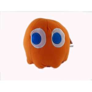  Pac Man Plush Toy Video Edition   Pac Man Ghost Orange (8 
