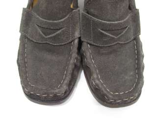   michael kors brown suede loafer wedges in size 11 these shoes have