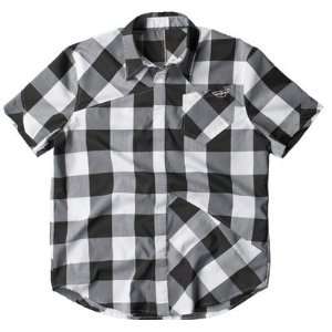  Fly Racing Jack Down Button Up Shirt   X Large/Black/Blue 