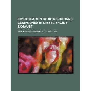 Investigation of nitro organic compounds in diesel engine exhaust 