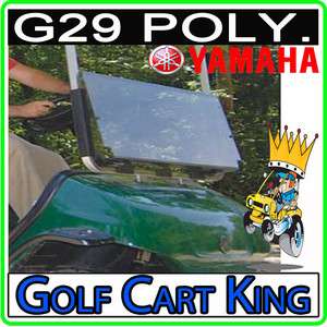 Yamaha G29/Drive Golf Cart Folding Flip Windshield Clear 3/16 