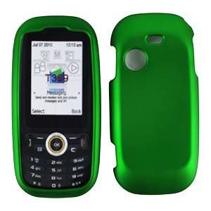 Green Rubberized Protector Case for Samsung T369 