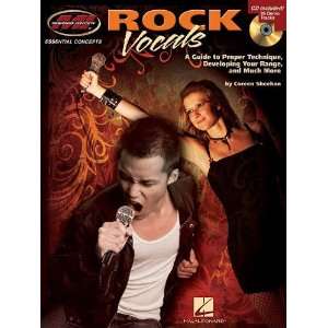  Rock Vocals   Songbook and CD Package Musical Instruments