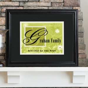  Personalized Family Name Frame 