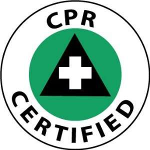  HARD HAT EMBLEMS CPR CERTIFIED