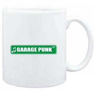 Mug White  Garage Punk STREET SIGN  Music  Sports 