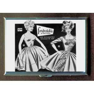  FREDERICKS OF HOLLYWOOD 1963 ID CIGARETTE CASE WALLET 