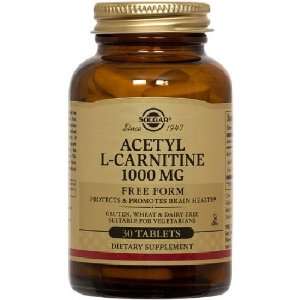  Acetyl L Carnitine 1000mg 30 Vcaps 3 Pack Health 