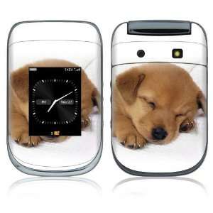 BlackBerry Style 9670 Skin Decal Sticker   Animal Sleeping Puppy
