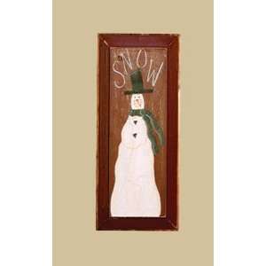   Gifts CH818THS Snowman With Word Snow Sign Patio, Lawn & Garden