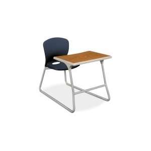   CL71HPB Dual Entry Combo Chair Desk with Painted